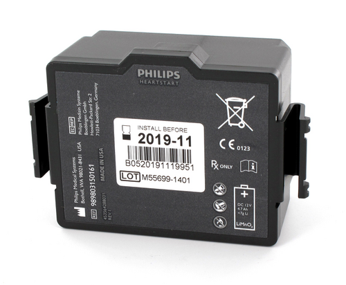 Philips FR3 AED Battery Product Photo