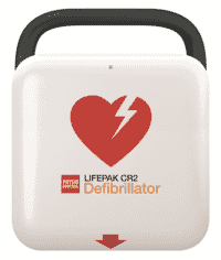 Physio Control Lifepak CR2 AED Semi Automatic, WiFi, English, Handle Product Photo