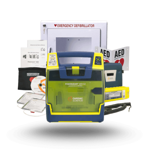 Cardiac Science G3 AED Package Product Photo