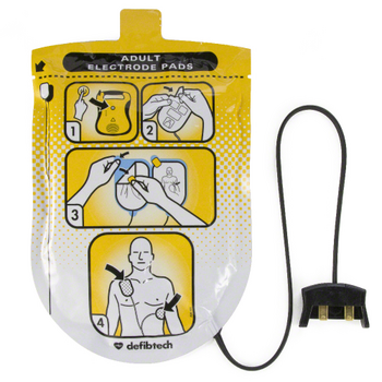 Defibtech Lifeline Electrode Pads Adult Product Photo