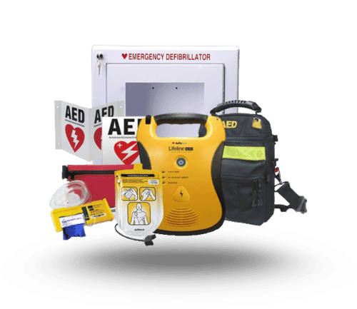 Defibtech Lifeline AED Package Product Photo