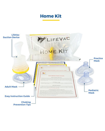 LifeVac airway clearance Home Kit Product Photo