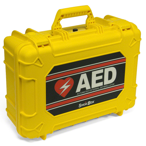 Shok Box Watertight Hard Carry Case HeartSine Samaritan PAD AED Product Photo